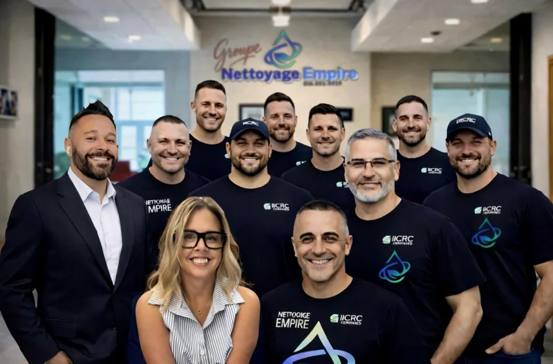 Équipe interne Groupe Nettoyage Empire