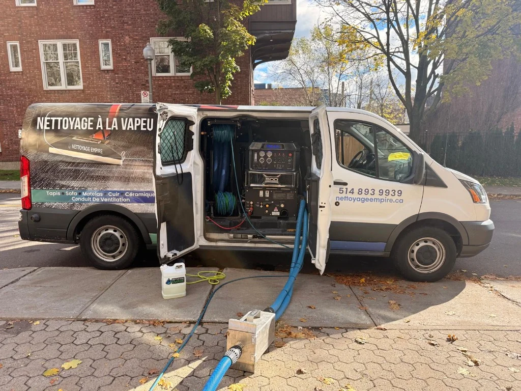 Nettoyage à la vapeur - Camion