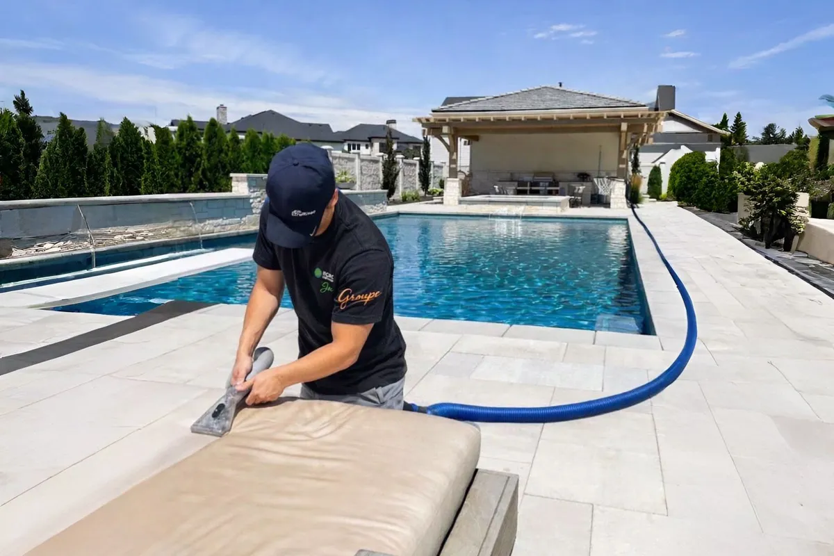 Nettoyage de meubles de patio et mobilier extérieur professionnel - Montréal