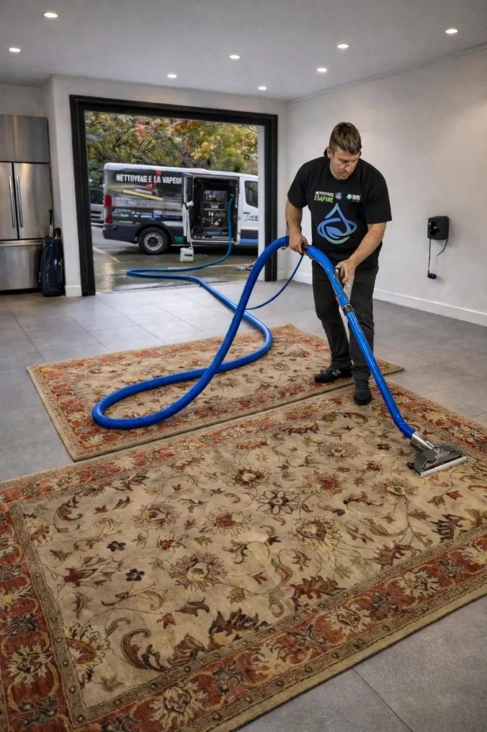 Nettoyage de tapis en laine à domicile - Image 3