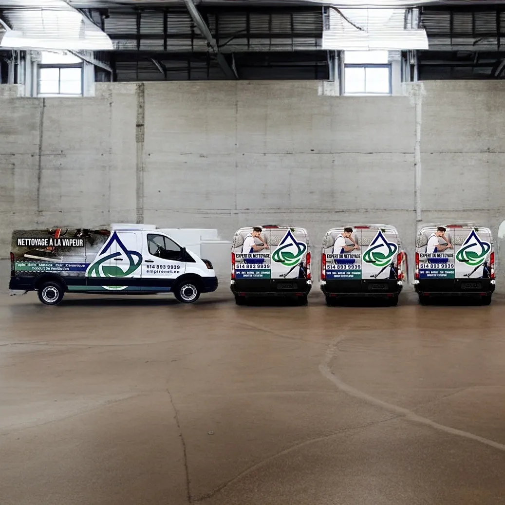 Réalisation professionnelle Groupe Nettoyage Empire - Tapis, Meubles et Entretien