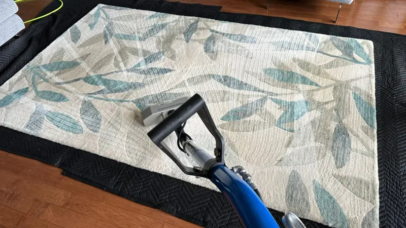 Nettoyage de tapis synthétique