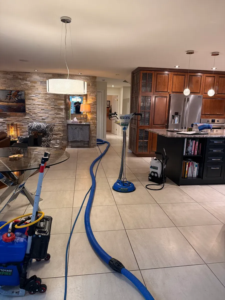 Réalisation professionnelle Groupe Nettoyage Empire - Tapis, Meubles et Entretien