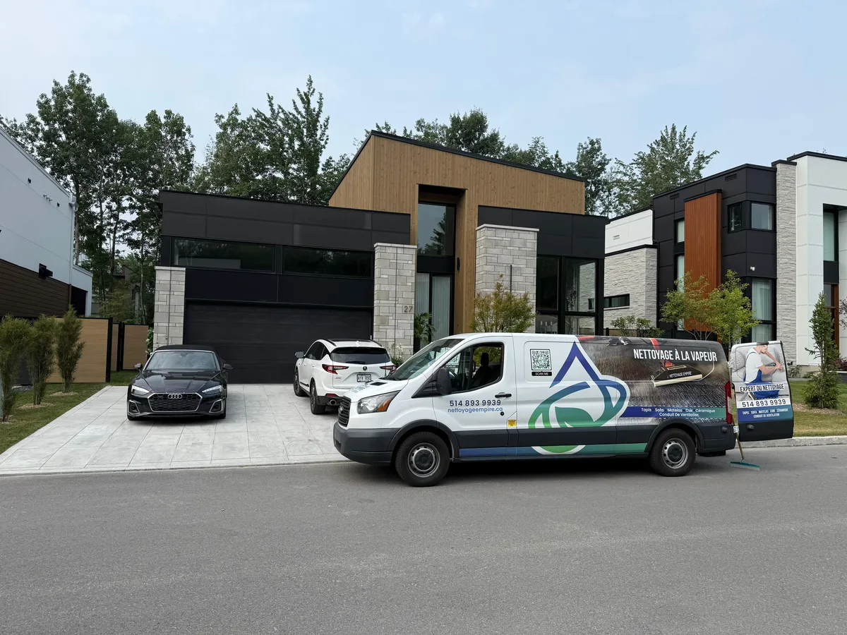 Réalisation professionnelle Groupe Nettoyage Empire - Tapis, Meubles et Entretien