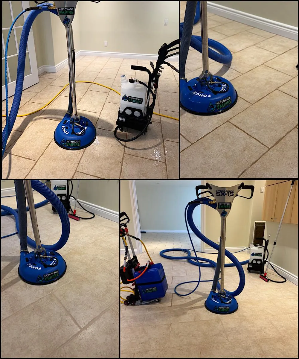 Réalisation professionnelle Groupe Nettoyage Empire - Tapis, Meubles et Entretien