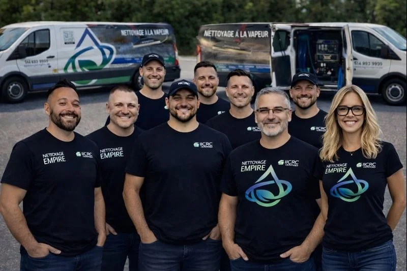L'équipe Groupe Nettoyage Empire