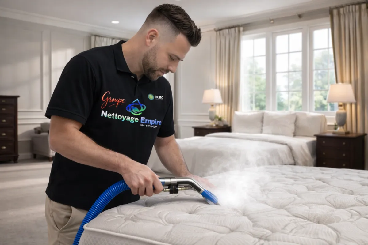 Expert Groupe Empire nettoyage en profondeur de matelas - Montréal