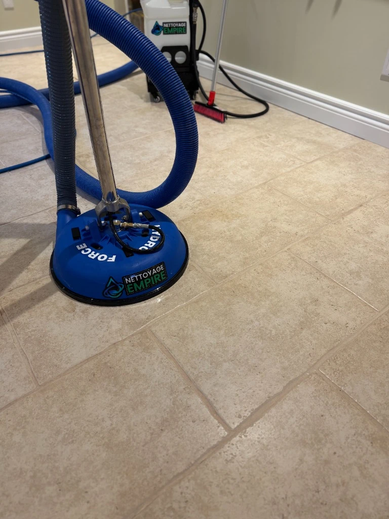 Résultat impeccable nettoyage céramique Montréal - Groupe Empire