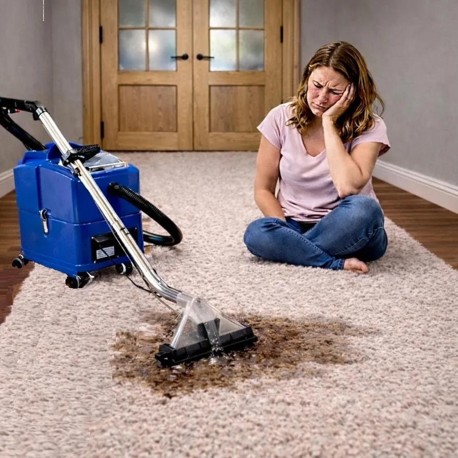 Machine de location pour tapis